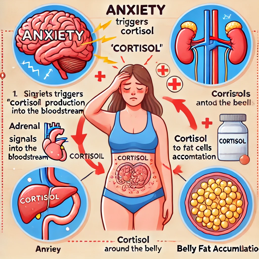 The Stress-Fat Connection: